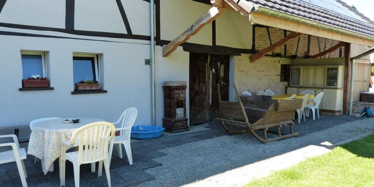 Gite Les Sabots De Paille, Alsace Haut-Rhin Ballesdorf Exterior photo